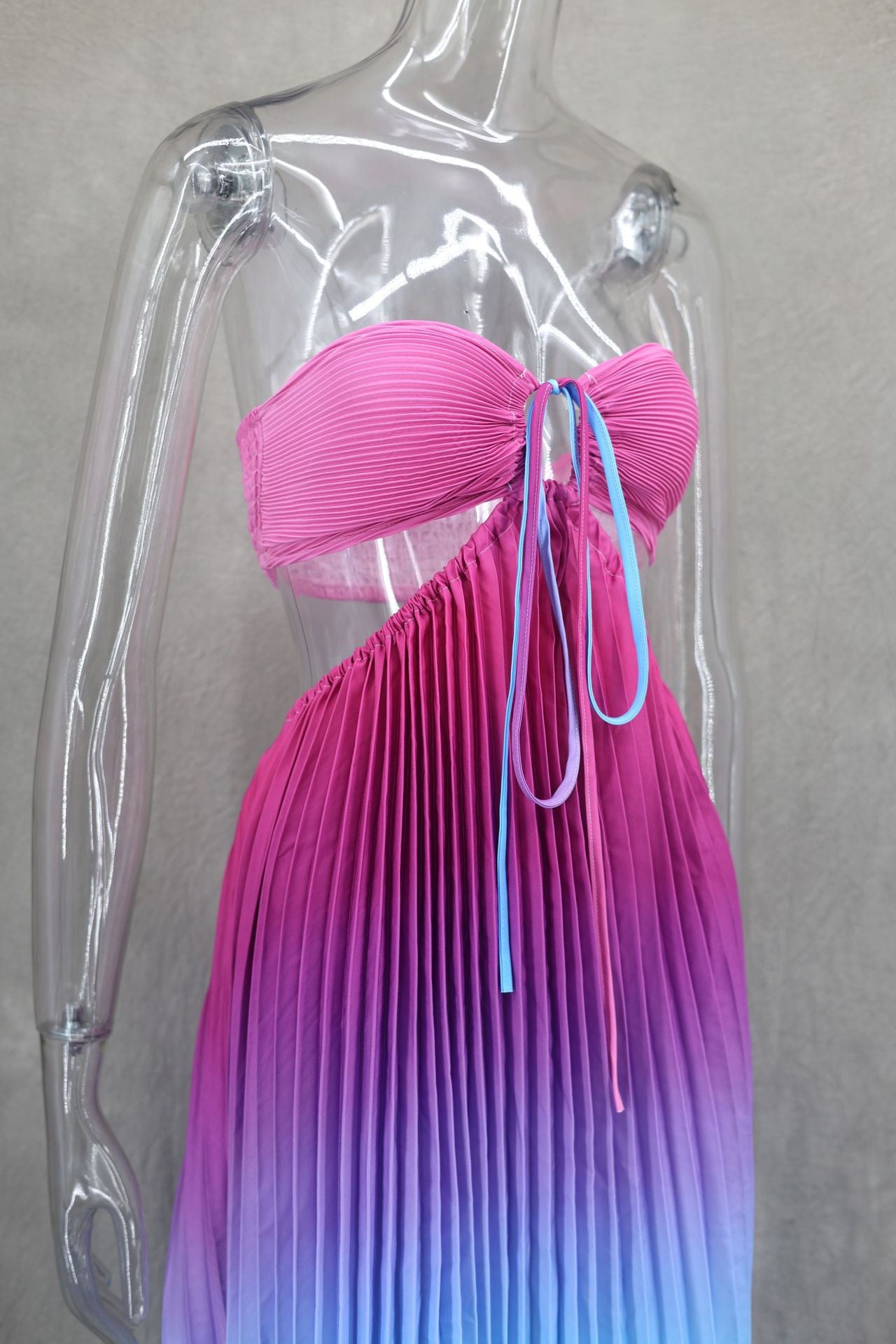 OCEAN OMBRE Maxikleid