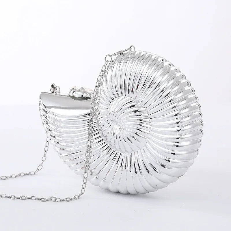 Muschelförmige Tasche SHIMMER SHELL