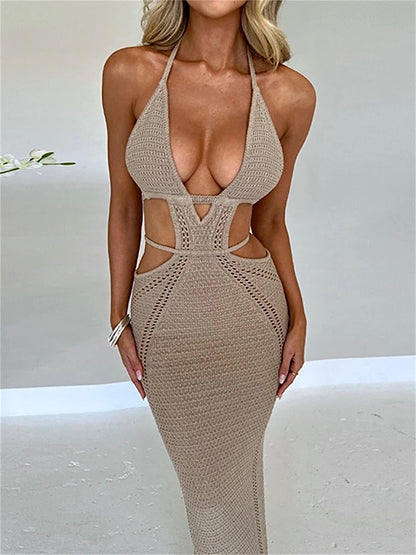 Backless summer dress STELLA