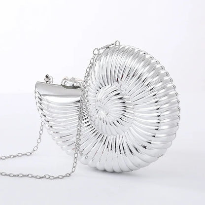 Muschelförmige Tasche SHIMMER SHELL