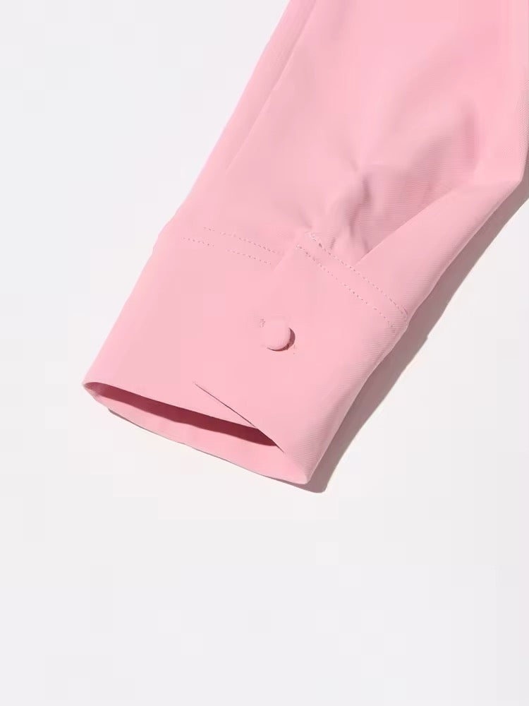 Rosa Jumpsuit PINK SUGAR mit 3D Blüten