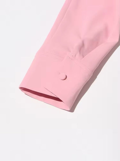 Rosa Jumpsuit PINK SUGAR mit 3D Blüten