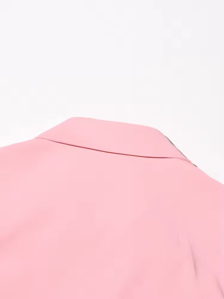 Rosa Jumpsuit PINK SUGAR mit 3D Blüten